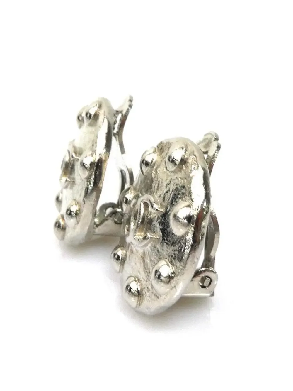 Auth Chanel Vintage Cc Logo Earrings #327006C28B